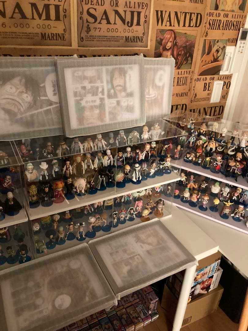 ⭐️ワンピース　名場面　レア 額縁ポスター絵 8個枚セット