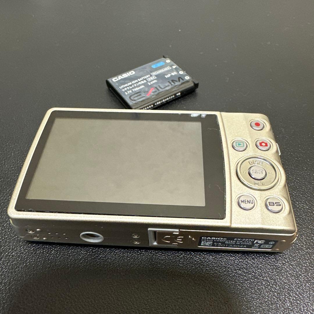 美品　カシオCASIO EXILIM EX-Z270 動作確認済