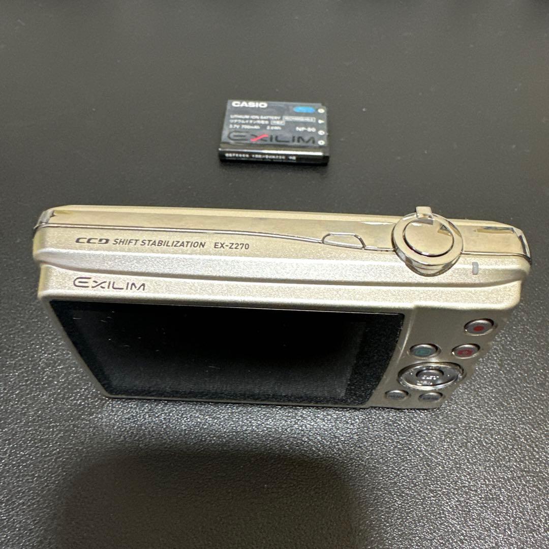 美品　カシオCASIO EXILIM EX-Z270 動作確認済