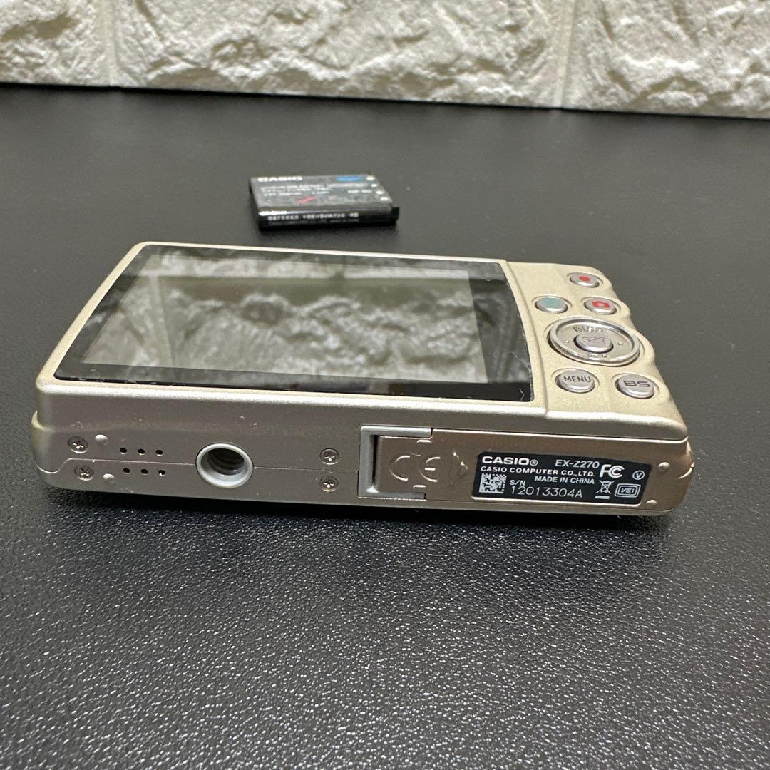 美品　カシオCASIO EXILIM EX-Z270 動作確認済