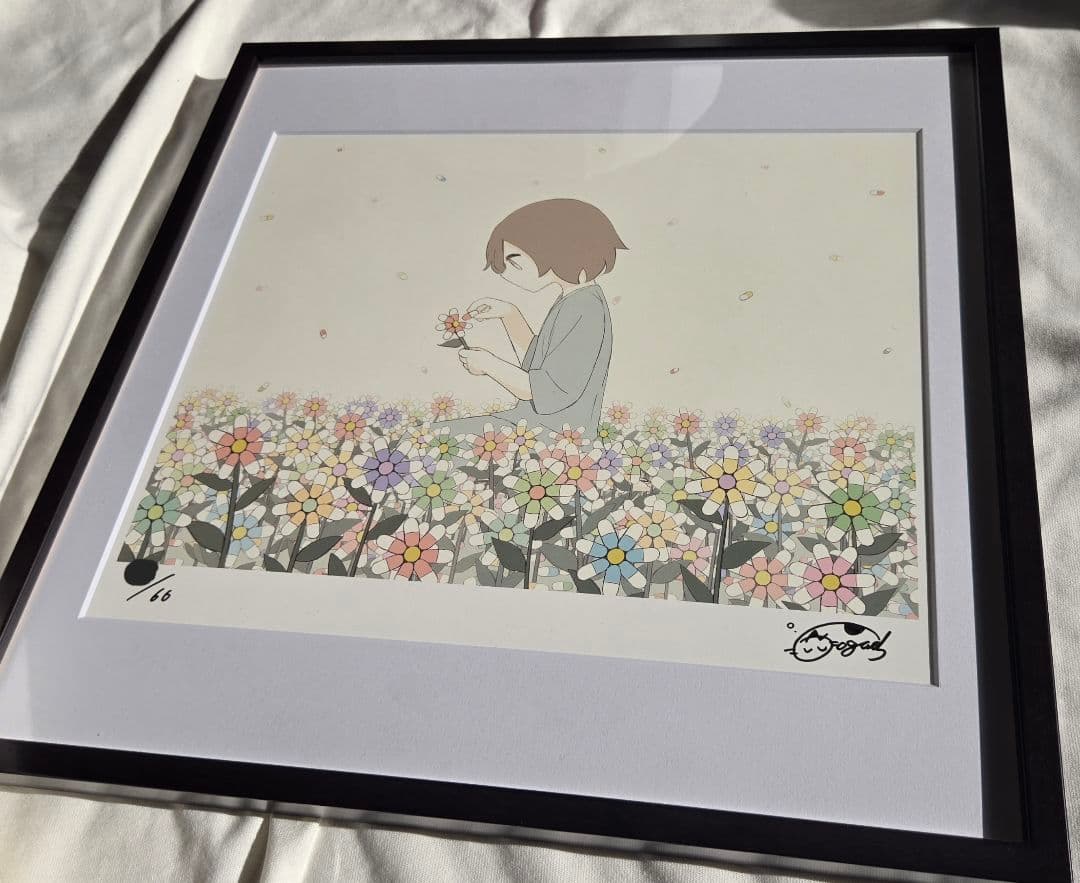 【激レア】アボガド6抽選販売 2023 『病院の庭』額縁ポスター 直筆サイン入り