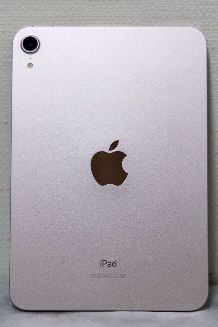 【美品】 iPad mini 第6世代 64GB ピンク Wi-fiモデル