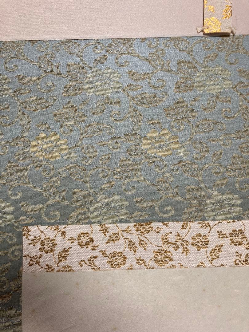 掛け軸 「菖蒲」 鈴木滝央 作 三越美術 ☆ USED