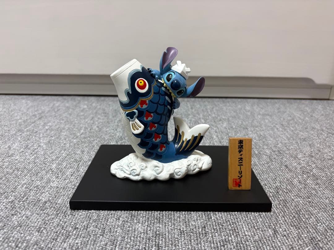 ★レア★　ディズニーリゾート　スティッチ　陶器　鯉のぼり　五月人形