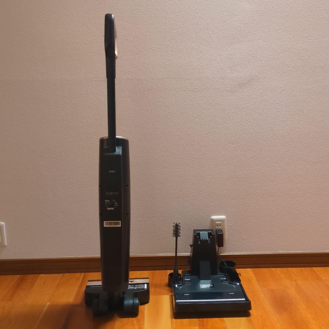 【ヒルマン】ハイアール Haier 吸引式 床拭き 掃除機 コードレス
