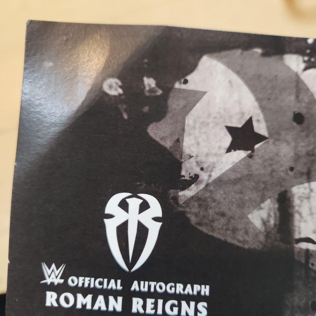 WWE　アンブローズ　セス　ロリンズ　ローマン　レインズ　サインポスター