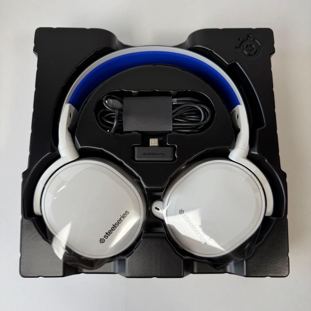 SteelSeries　Arctis 7P+ WIRELESS　ホワイト