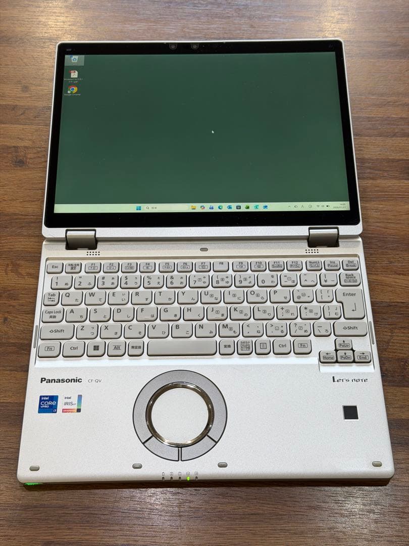 【27年1月迄の5年保証】レッツノートQV1 i7 32GB LTE フルセット