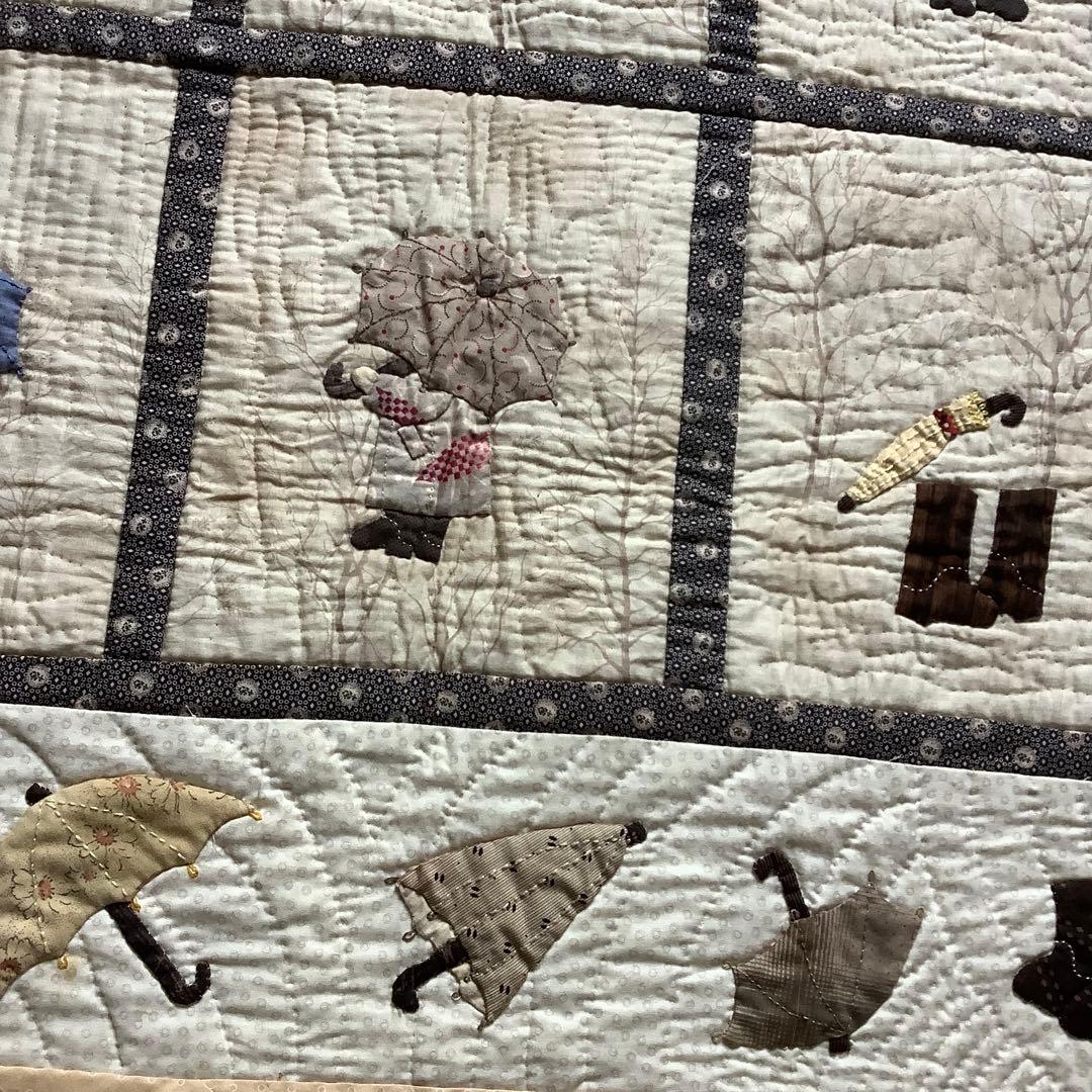 パッチワーク　タペストリー　スーちゃん