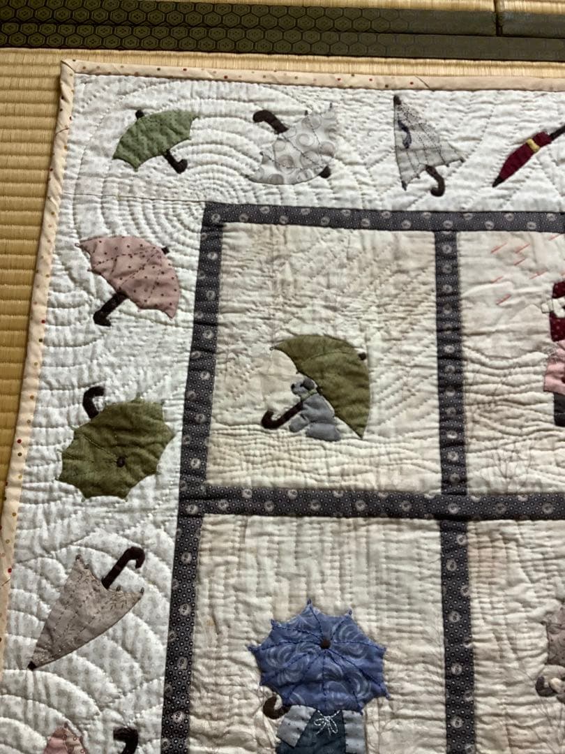 パッチワーク　タペストリー　スーちゃん