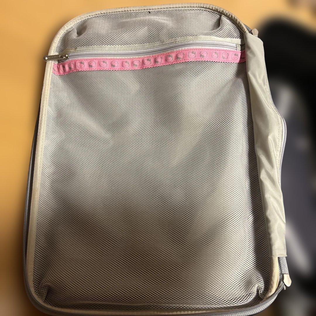 キティちゃん　キャリーバック　デニム生地　カバン　レア　非売品