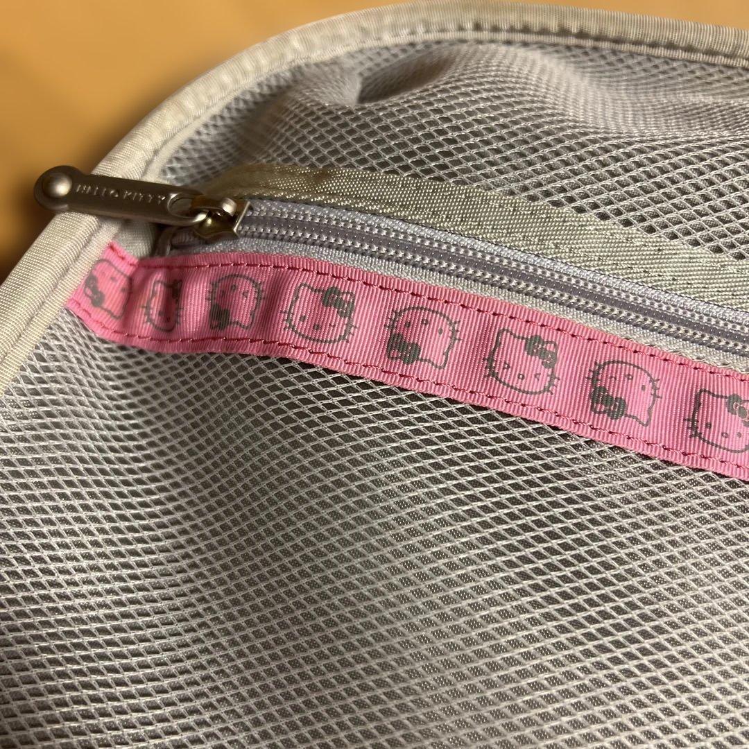 キティちゃん　キャリーバック　デニム生地　カバン　レア　非売品