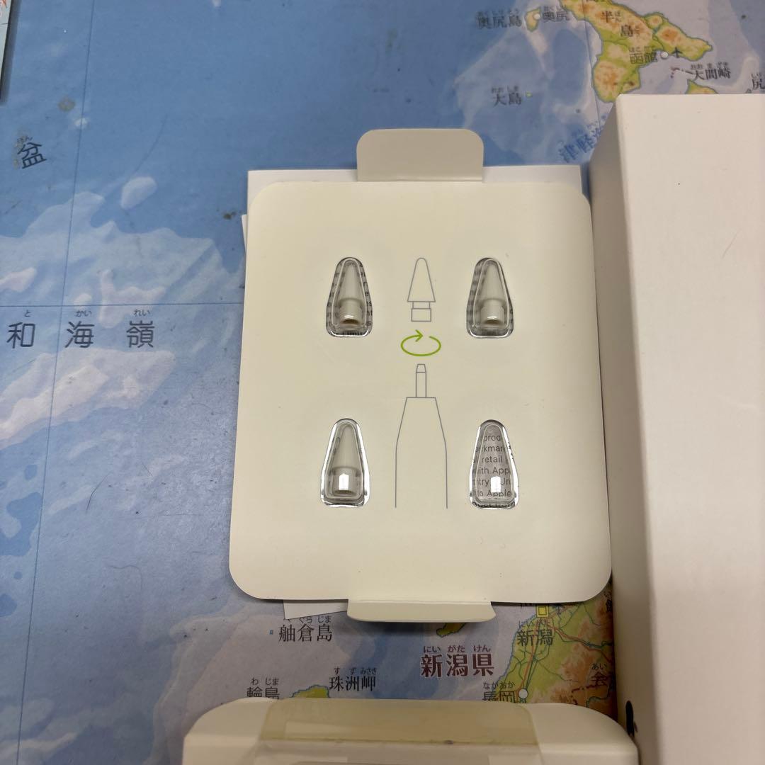 Apple Pencil 第1世代（純正替え芯に交換済み・動作確認済み）