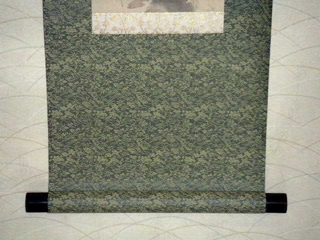 ♥掛軸　模写　川合 玉堂　秋　山水　掛け軸　骨董品