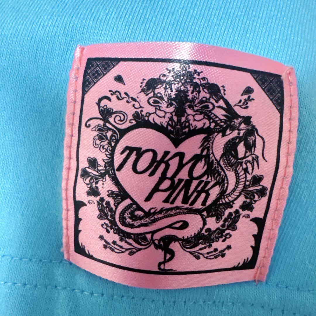 【美品】戦慄かなの ZOCX XL family name Tシャツ 水色