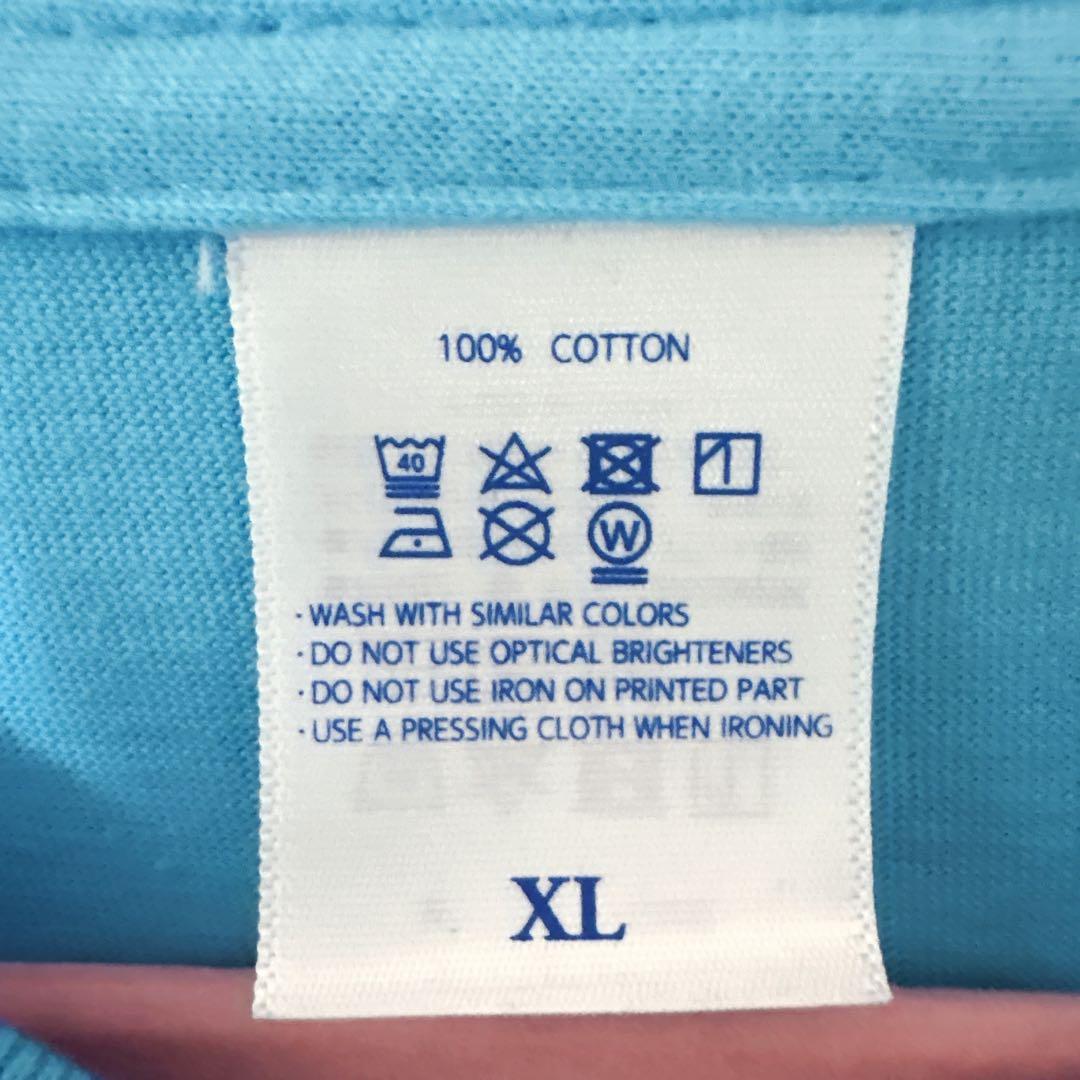 【美品】戦慄かなの ZOCX XL family name Tシャツ 水色