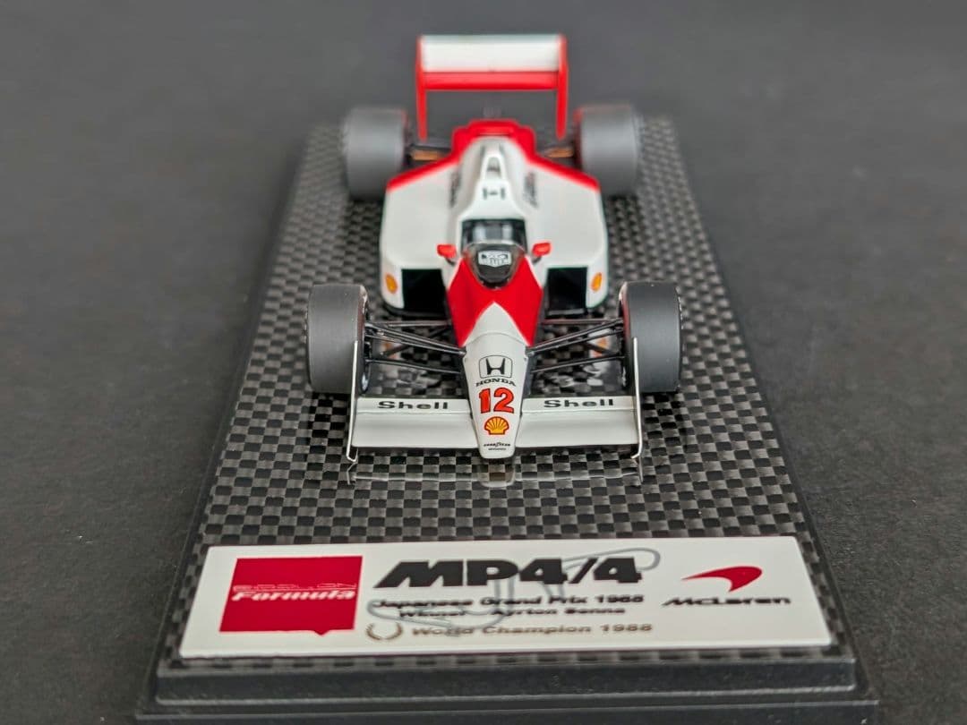 EIDOLON 1/43 マクラーレンホンダ MP4/4 A.セナ 日本GP優勝