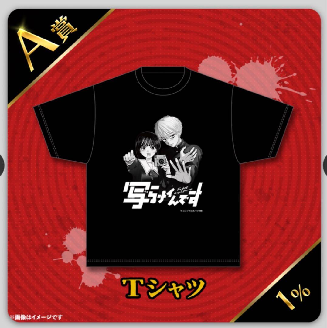 写らナイんです　くじプラ　Tシャツ＆フォト風カード＆ダイカットステッカー