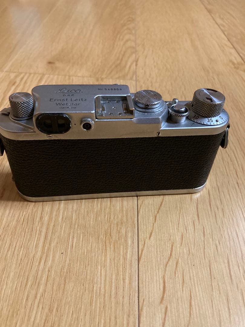 【希少】バルナックライカⅢf 銘玉(クセ玉)Summar 5cm F2付