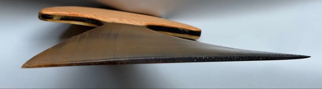 超レア！　鯨髭板製　琵琶用撥　Bタイプ