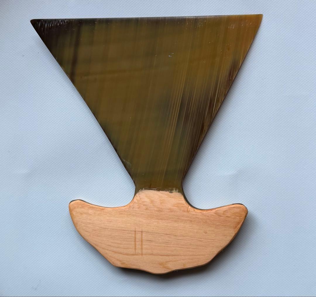 超レア！　鯨髭板製　琵琶用撥　Bタイプ