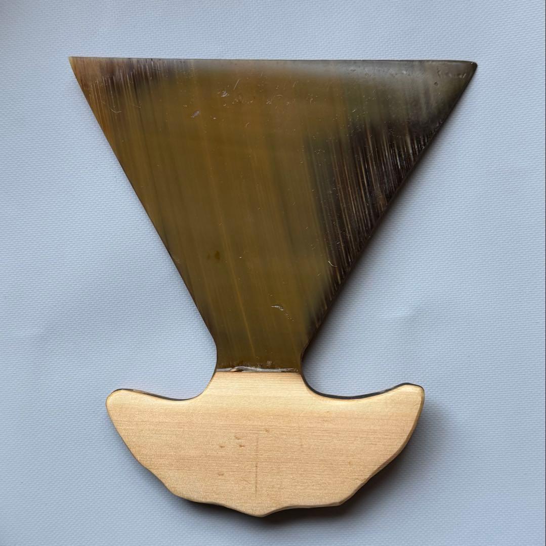 超レア！　鯨髭板製　琵琶用撥　Bタイプ