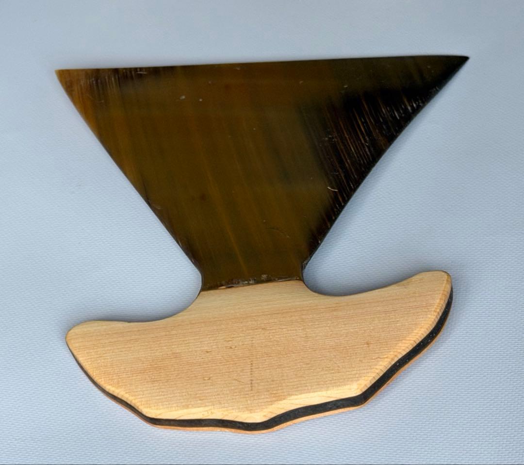 超レア！　鯨髭板製　琵琶用撥　Bタイプ