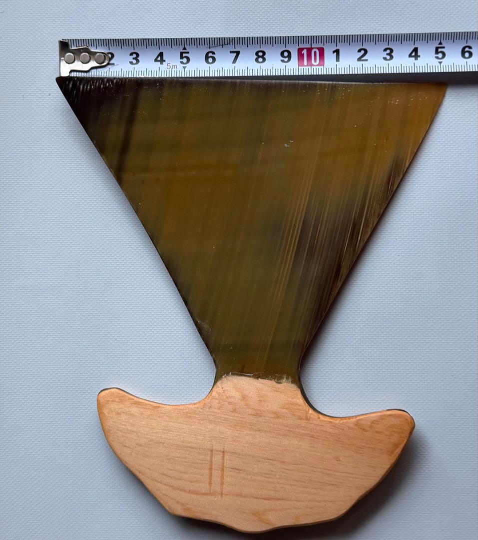 超レア！　鯨髭板製　琵琶用撥　Bタイプ