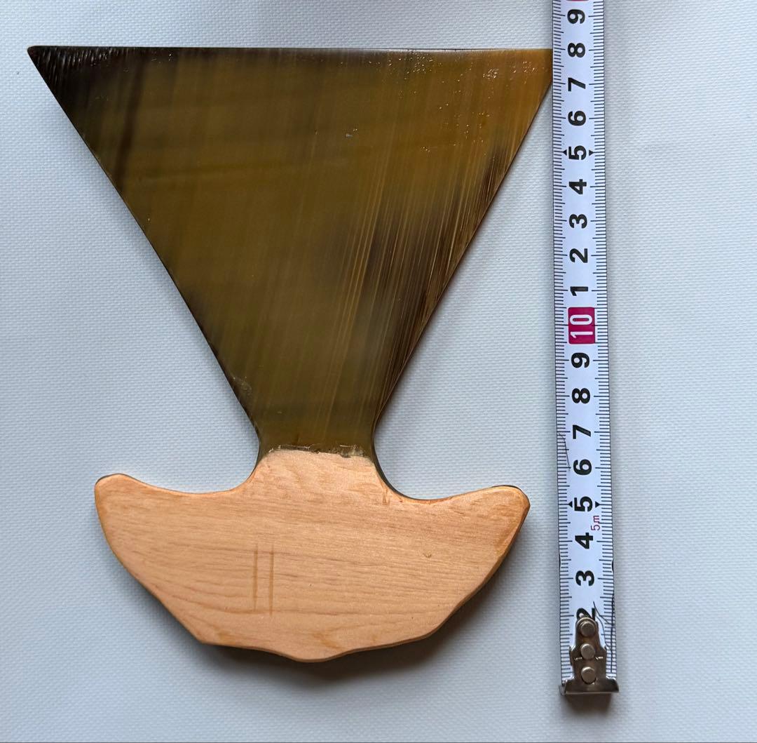 超レア！　鯨髭板製　琵琶用撥　Bタイプ