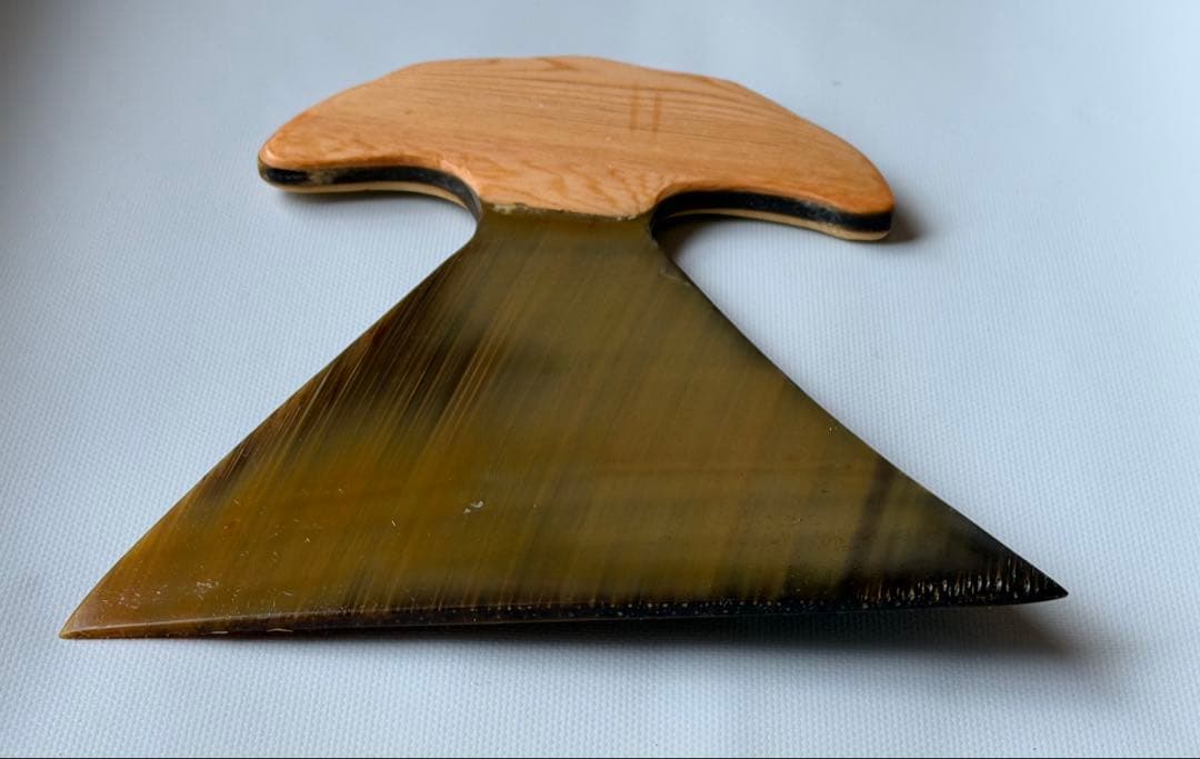 超レア！　鯨髭板製　琵琶用撥　Bタイプ