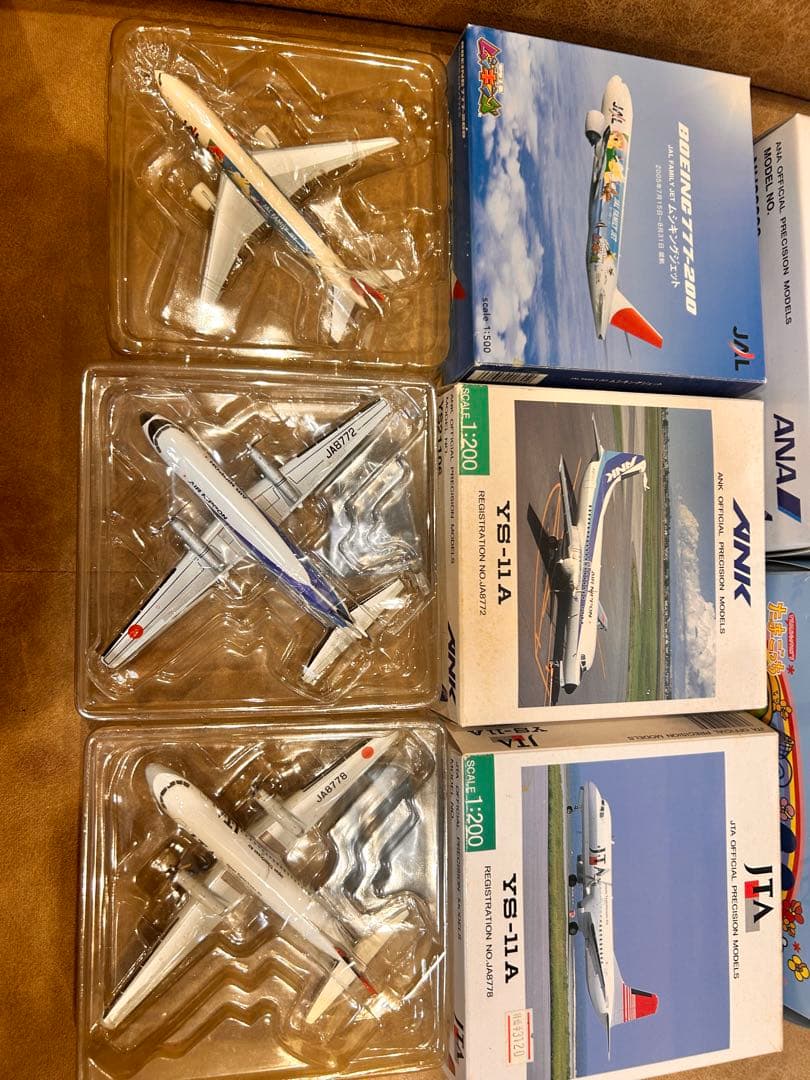 ANA JAL ANK JTA 航空機モデル 1/200 模型　飛行機　旅客機
