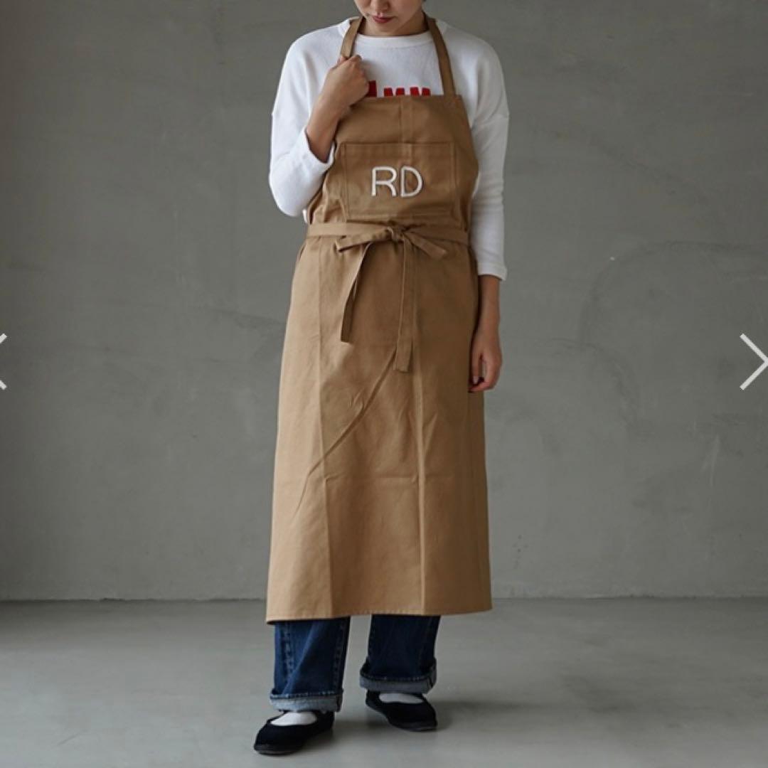 【未使用品】 オールドマンズテーラー　R&D.M.Co エプロン ブルー