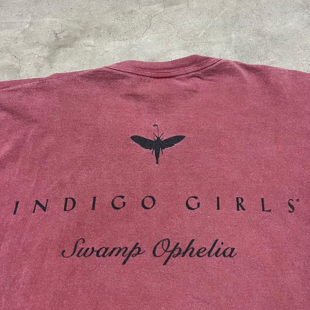 XL 90s USA製INDIGO GIRLS ビンテージ バンド Tシャツ