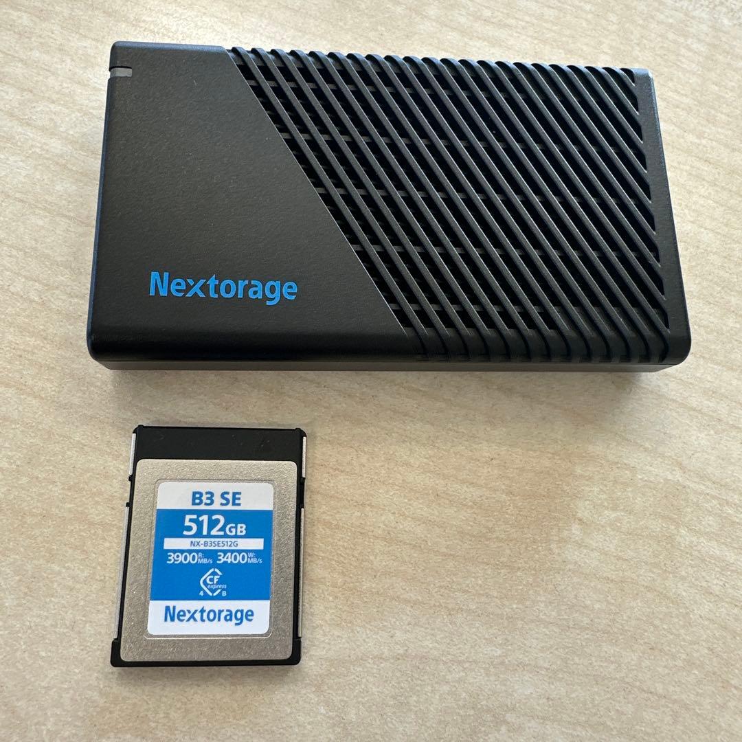 Nextorage NX-SB1PRO + TYPE Bカード 【美品】