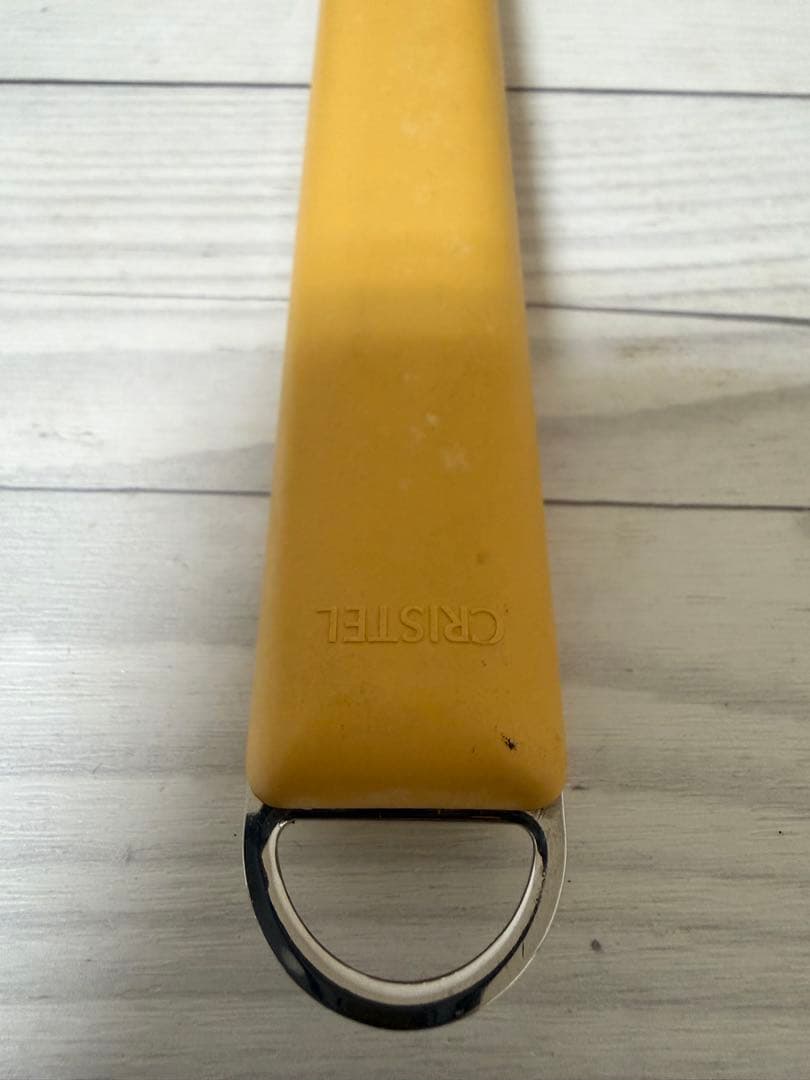 CRISTELクリステル　 ノンスティックフライパン 28cmとイエローハンドル