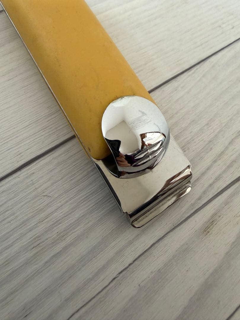 CRISTELクリステル　 ノンスティックフライパン 28cmとイエローハンドル