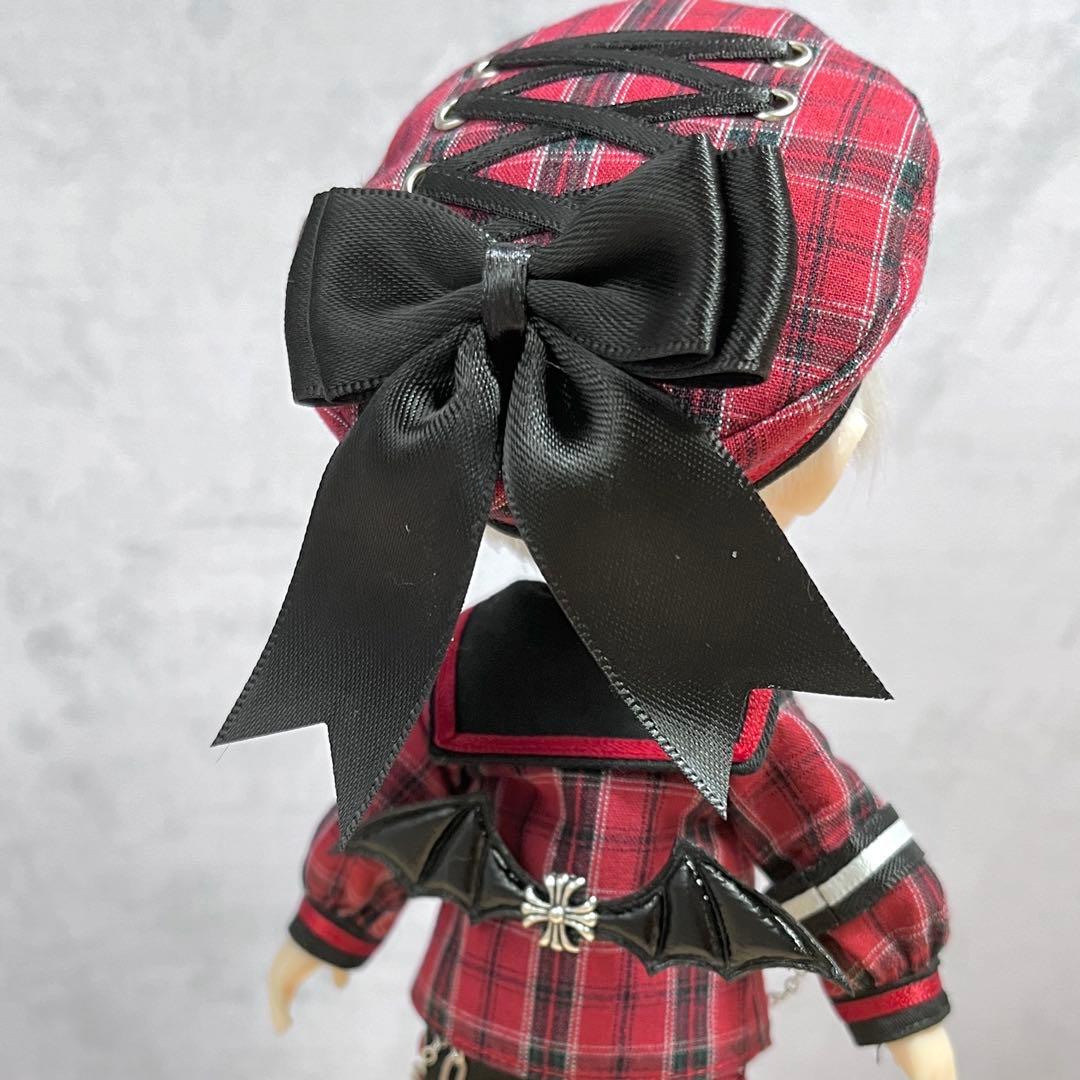 【セリアドール】小悪魔セーラーコーデ【ハーフパンツ】