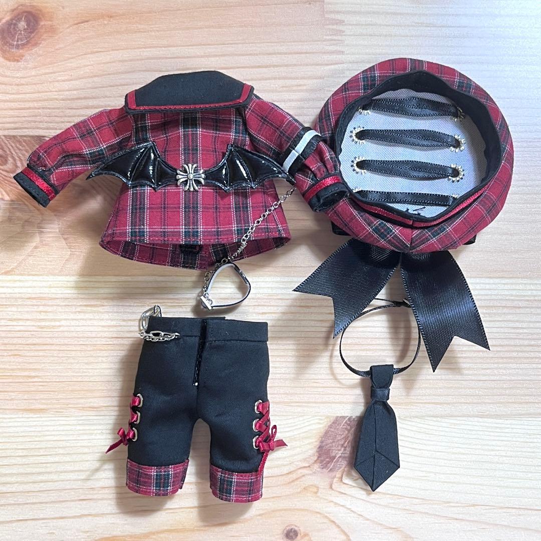 【セリアドール】小悪魔セーラーコーデ【ハーフパンツ】