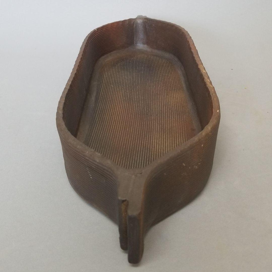 信楽焼 水盤  長形合わせ 直径４６cm