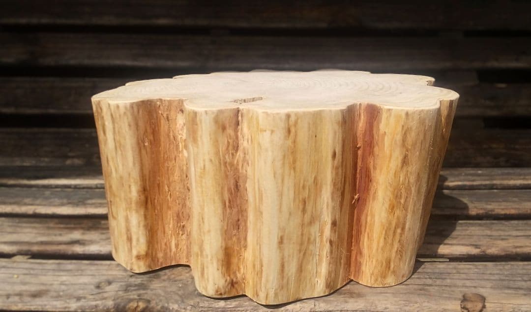 京都府深山産　天然ヒノキ　WAVES