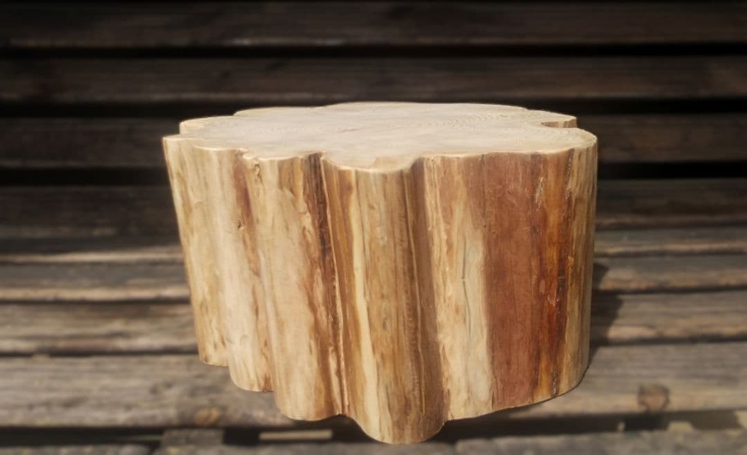 京都府深山産　天然ヒノキ　WAVES