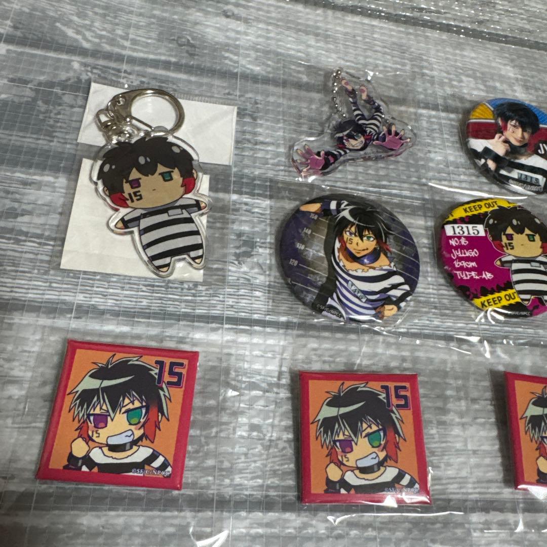 ナンバカ　ジューゴ　缶バッジ　アクリルキーホルダー　まとめ売り