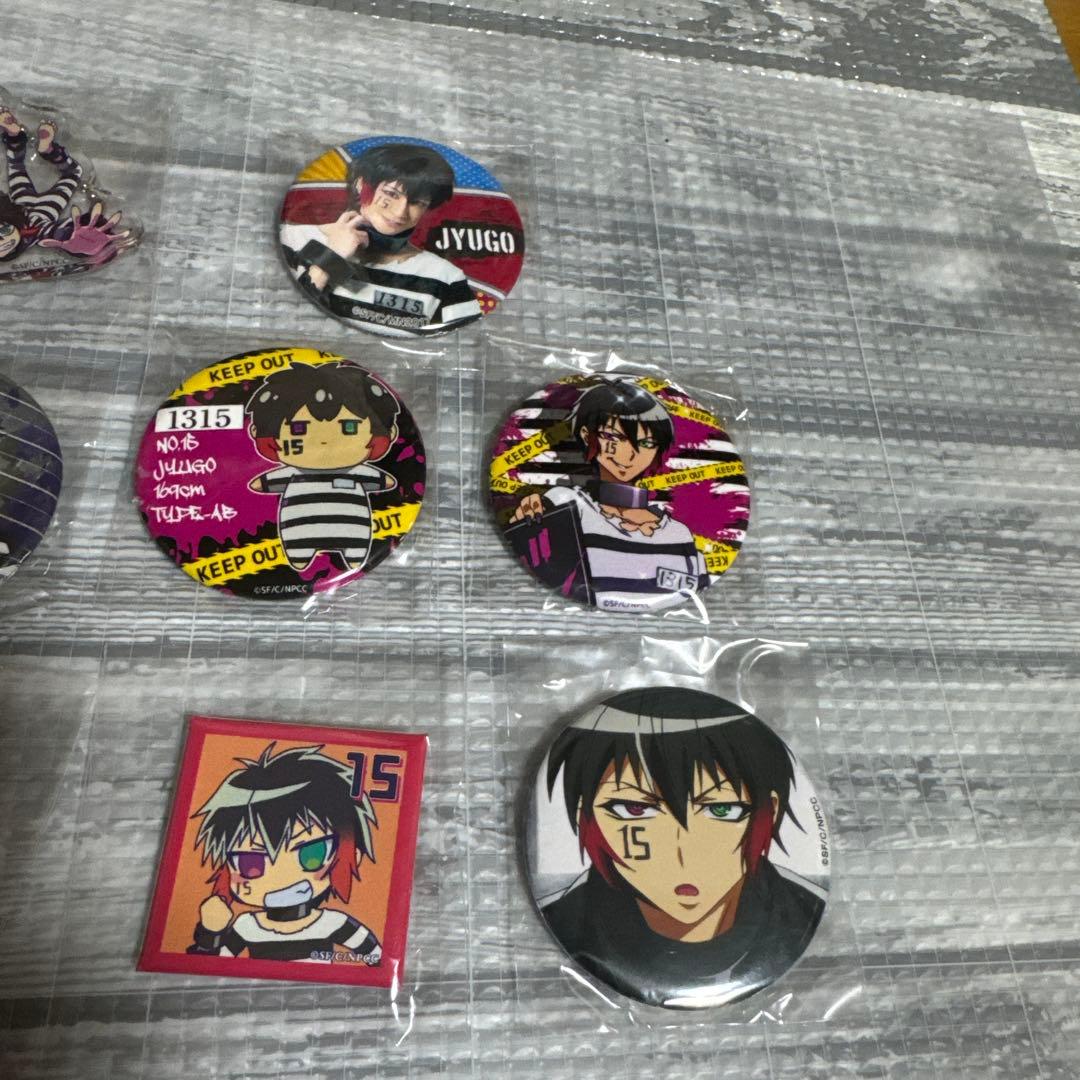 ナンバカ　ジューゴ　缶バッジ　アクリルキーホルダー　まとめ売り