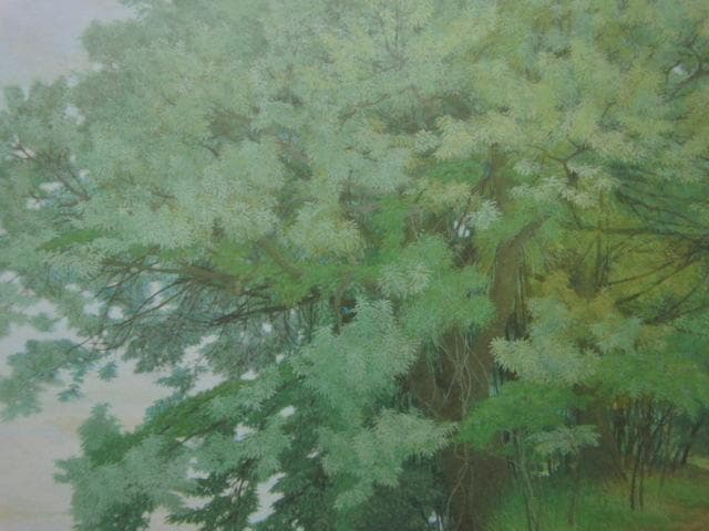 丹羽貴子、【菁々】、希少な額装用画集より、状態良好、新品額装付