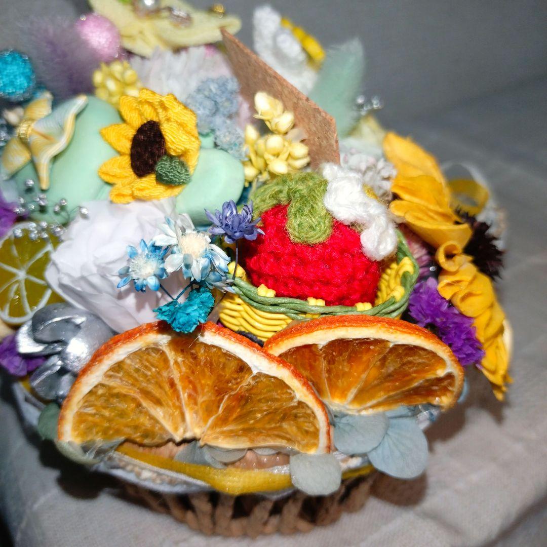 ご予約済✨素敵な箱庭・初夏…うさちゃんの休暇✤ブリザーブドアレンジ