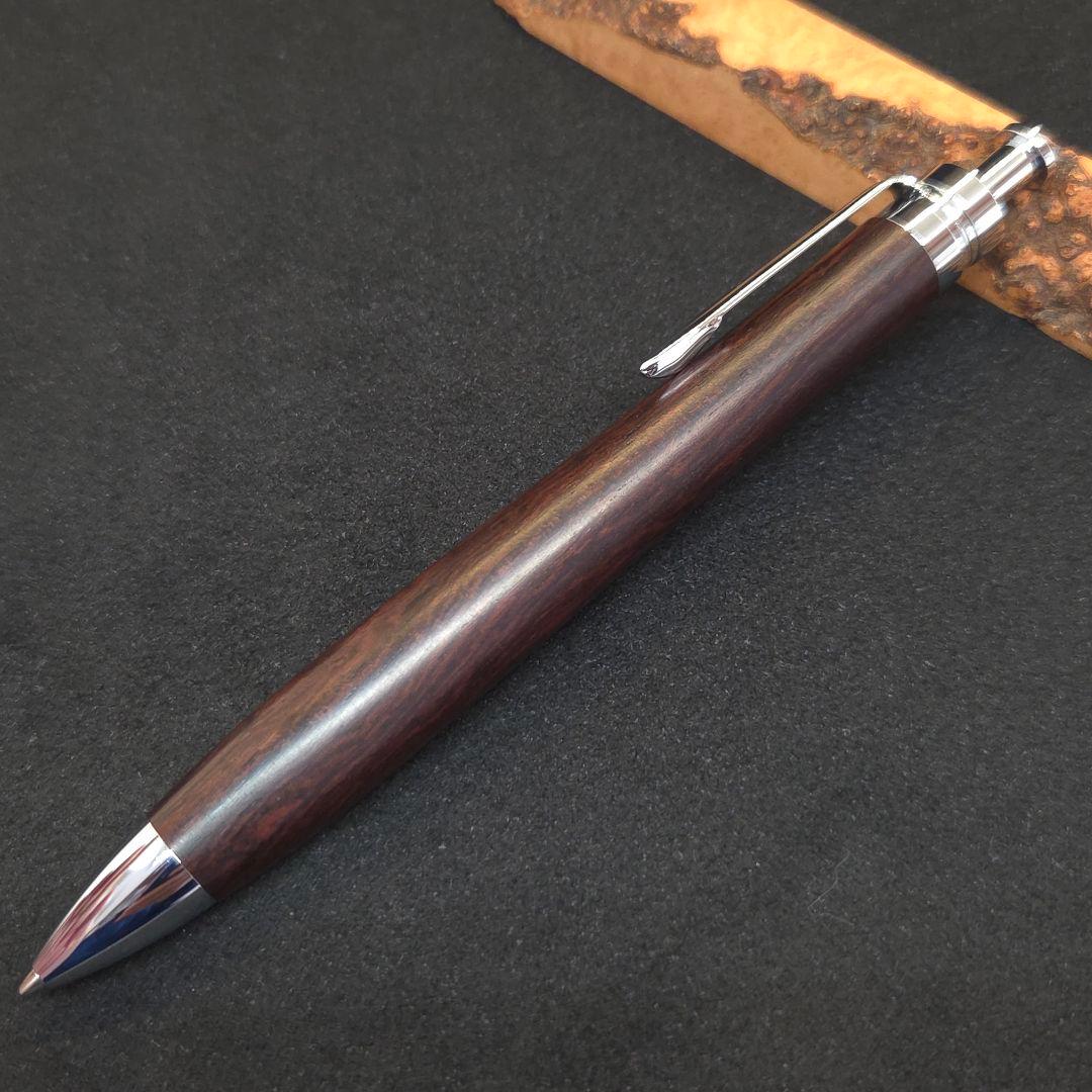 No.35ハンドメイド木軸シャーペンマダガスカルローズウッド