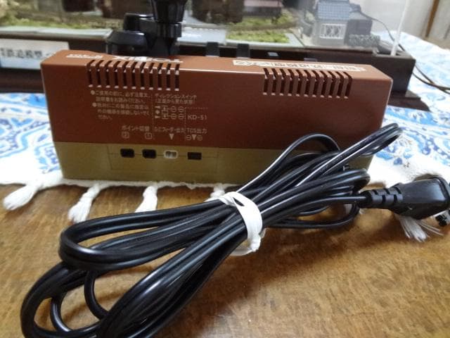 完成品 鉄道模型 ジオラマ 昭和「鉄道模型」をつくる ケース　パワーユニット付