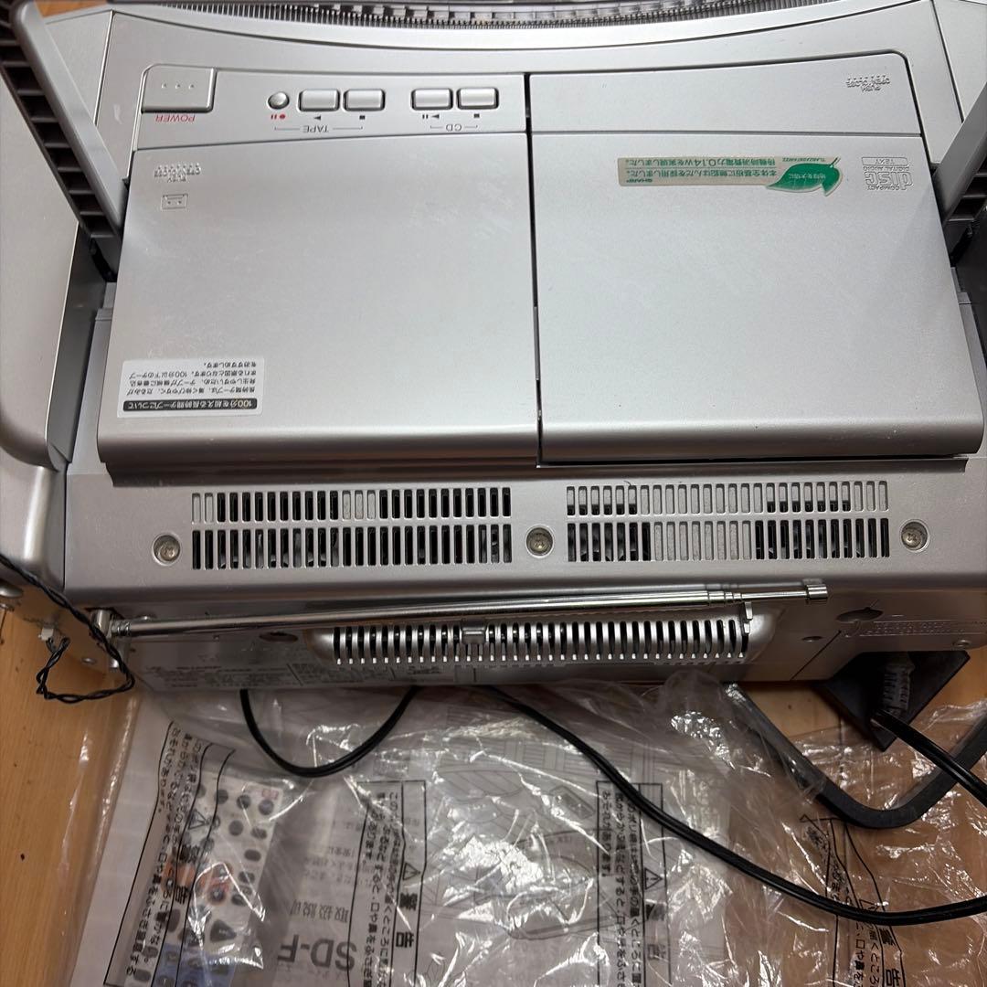 希少 ラジカセ シャープ SHARP SD-FX200-A