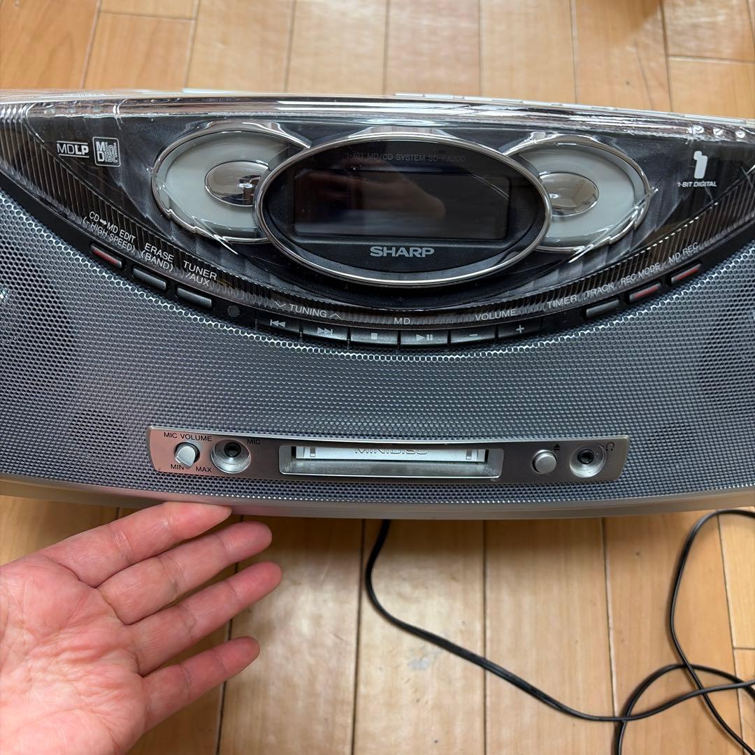 希少 ラジカセ シャープ SHARP SD-FX200-A