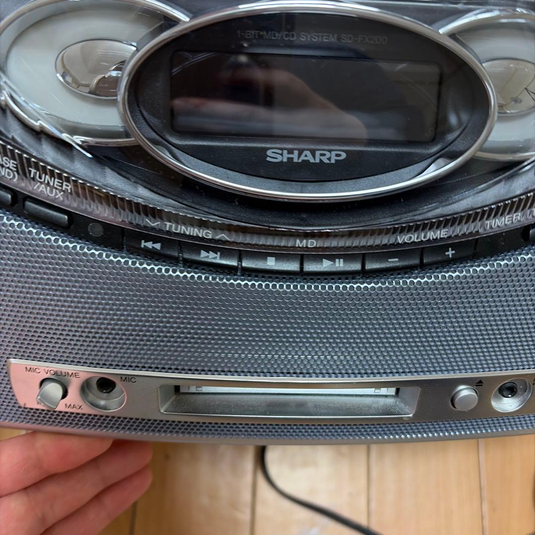 希少 ラジカセ シャープ SHARP SD-FX200-A